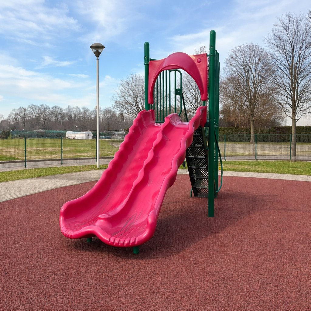 Scivolo in parco giochi